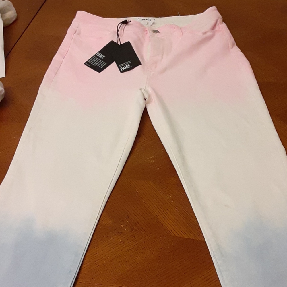 Paige hoxton slim style ombre jeans size 29